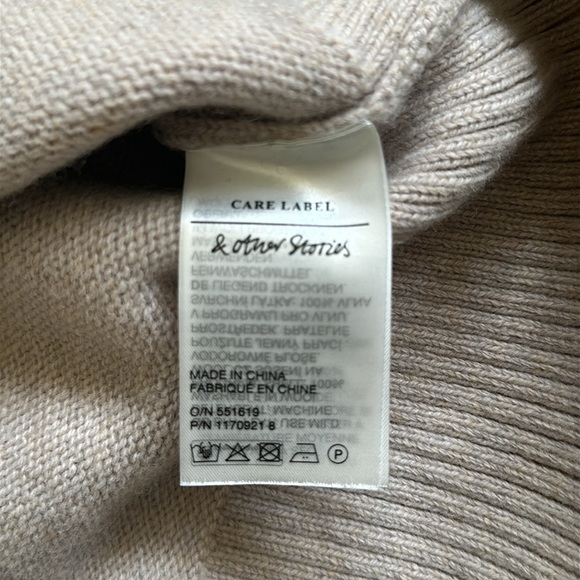 euc and other stories wool stripe sweater - Picture 5 of 8